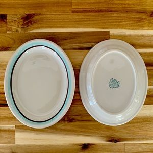 Shenango china small oval platter 6” X 8 ½”